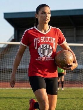 U.S. Soccer Red Short Sleeve Graphic Tee